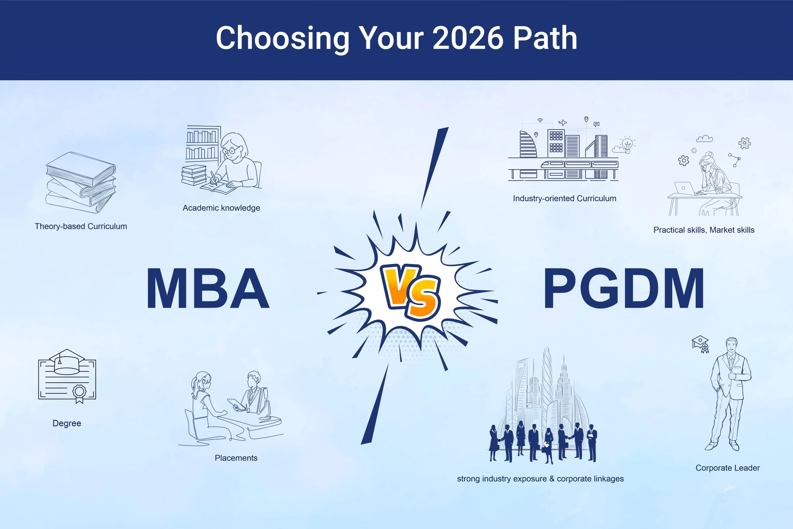 MBA vs PGDM: Which One Should You Choose in 2025?