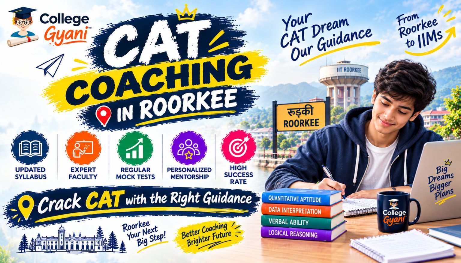 CAT Coaching in Roorkee for Your MBA Journey